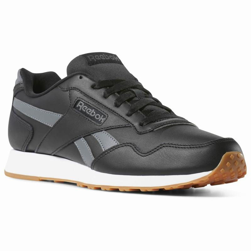 Tenisi Reebok Royal Glide Lx Barbati Negrii/Gri/Albi Romania UQ6188RY